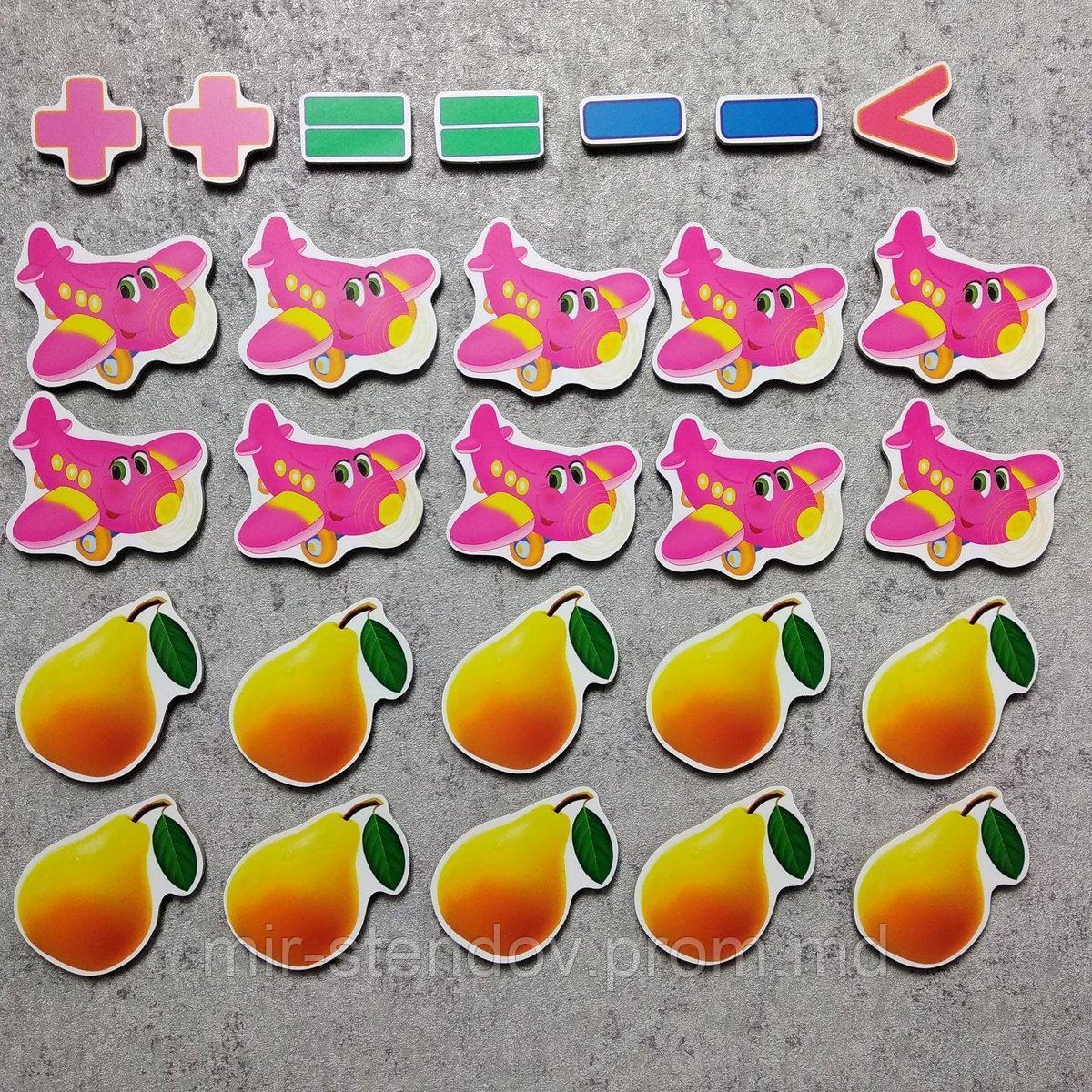 Магнитная математика Самолётики и Груши, фото 1