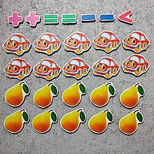 Магнитная математика Машинки и Груши