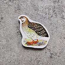 Перрепёлка. Магнит обучающий