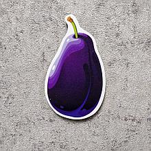 Слива магнит. Фигурка для магнитной доски