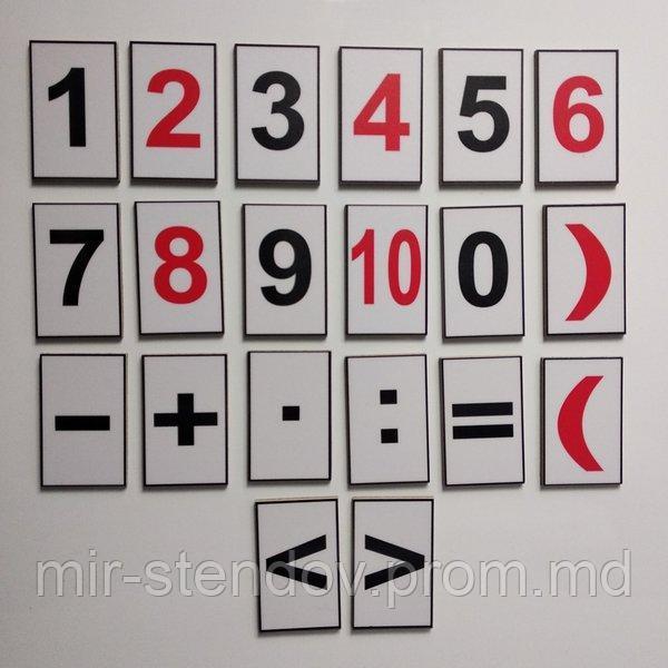 Магнитики обучающие Цифры и знаки, фото 1