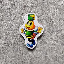 Магнитик канцелярский Пчелка с горшочком