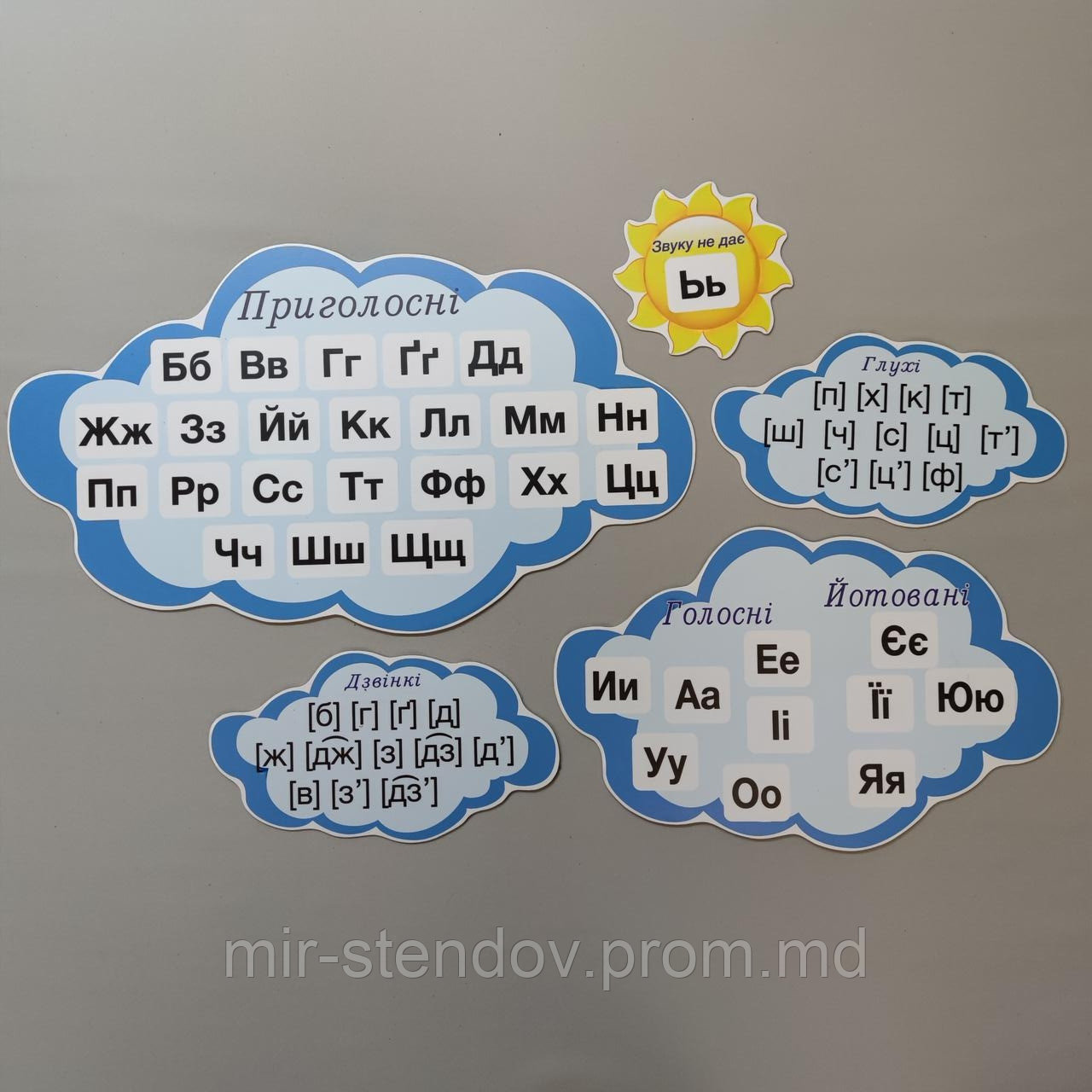 Уголок логопеда. Облачка звуков, фото 1