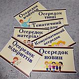 Таблички НУШ "Осередок..." (комплект или поштучно), фото 4