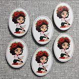 Украиночка. Фигурка для магнитной доски, фото 2