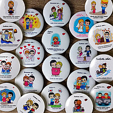 Love is.. Значки Любовь это