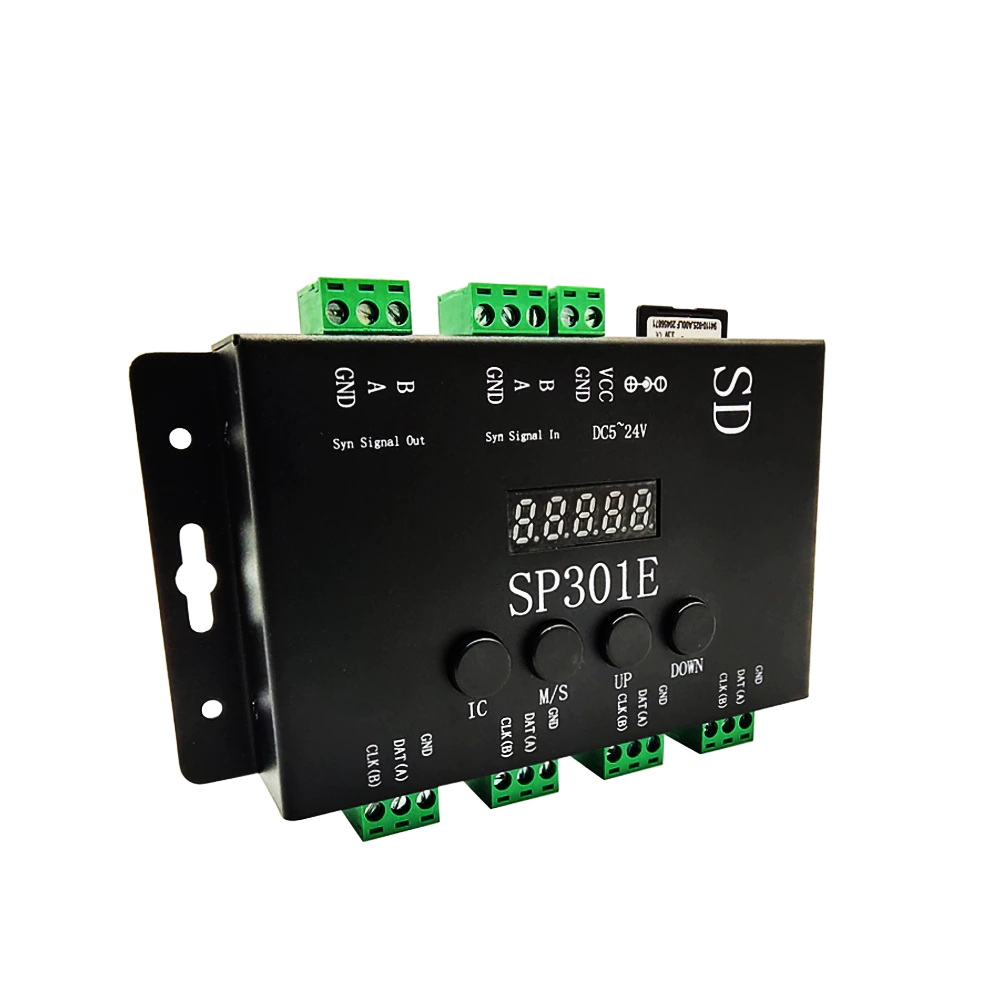 Программируемый контроллер LED SMART CONTROL SP301E SD карта - фото 1 - id-p10479901