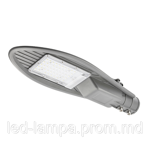 Светодиодный LED прожектор GTV, 30W, 4000K, IP65, консольный, уличный, алюминиевый, серый, RA 80, PARKER III - фото 1 - id-p10480509