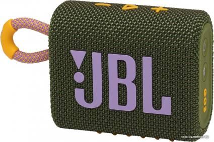 JBL Go 3 (зеленый) - фото 1 - id-p10480681