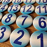 Значки с номерами (1-20). Для участников соревнований (Комплект / поштучно), фото 3