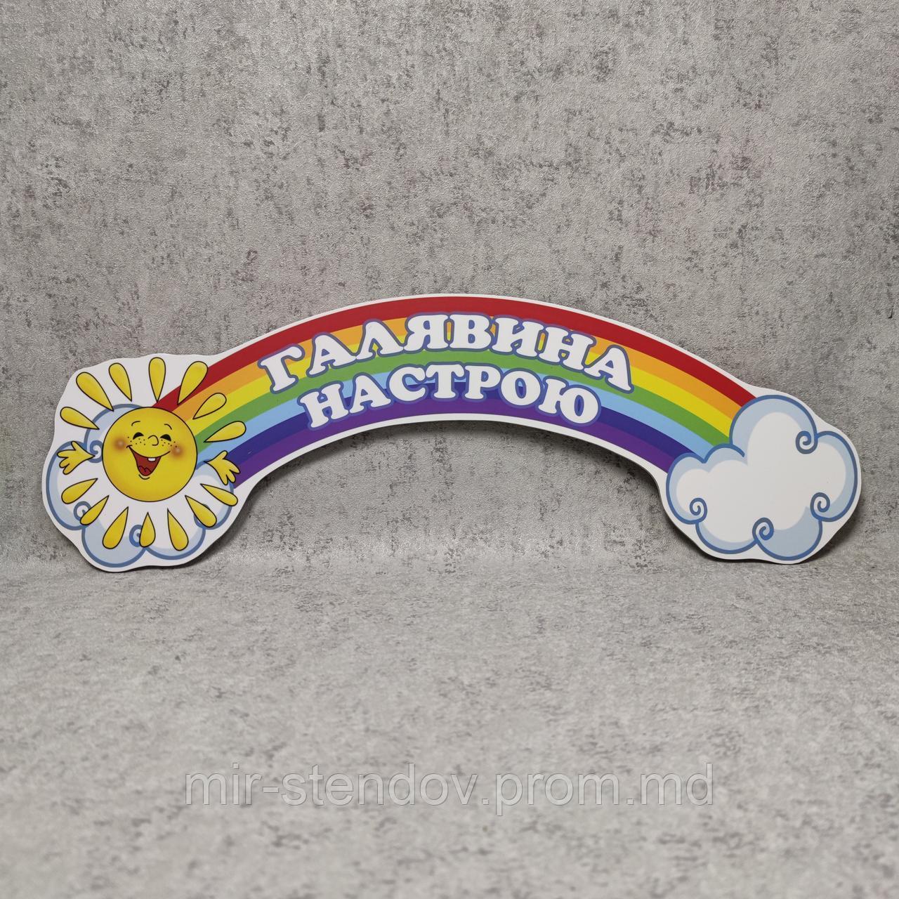 Стенд-шапка "Поляна настроения", фото 1