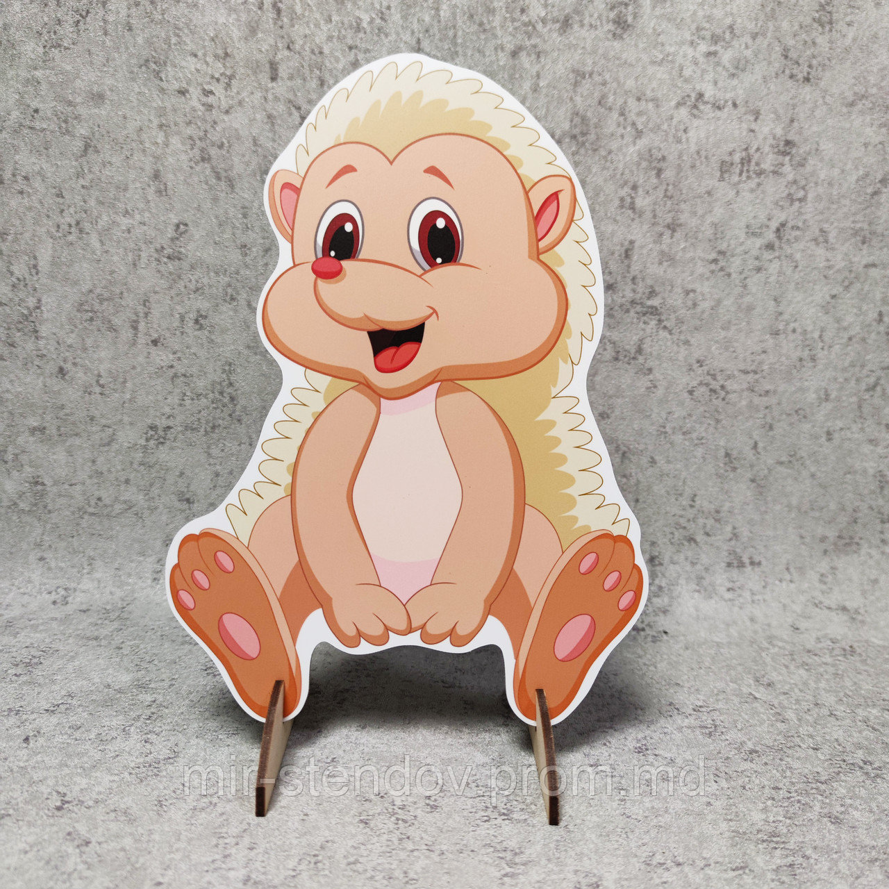 Прожорливые животные. Ёжик. Игра для развития речевого дыхания, фото 1