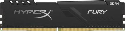 HyperX Fury 8GB DDR4 PC4-25600 HX432C16FB3/8 - фото 1 - id-p10481126