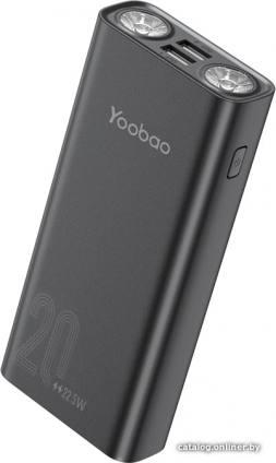 Yoobao LED LQ20 (H2Q) (черный) - фото 1 - id-p10481669
