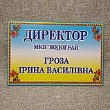 Табличка кабинетная Директор, фото 3