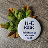 Значки для 11-классников с листочками, фото 3