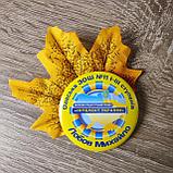 Значки Интеллект Украины с листочками, фото 3