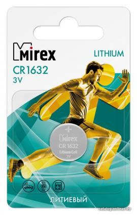 Mirex CR1632 литиевая блистер 1 шт. 23702-CR1632-E1 - фото 1 - id-p10485478
