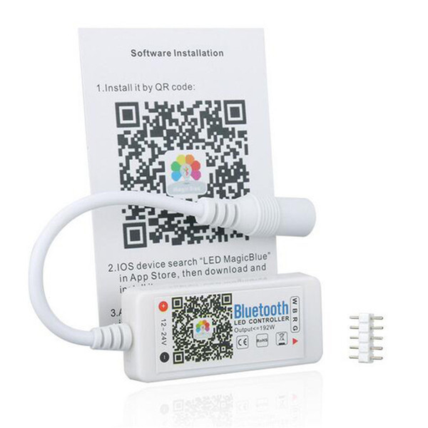 Мини Bluetooth RGBW контроллер | с таймером и цветомузыкальным режимом - фото 1 - id-p10487568