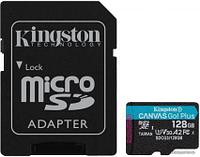 Kingston Canvas Go! Plus microSDXC 128GB (с адаптером)