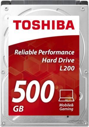 Toshiba L200 500GB [HDWJ105UZSVA] - фото 1 - id-p10496197