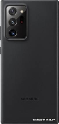 Samsung Leather Cover для Galaxy Note 20 Ultra (черный) - фото 1 - id-p10496199