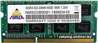 Neo Forza 8GB DDR3 SODIMM PC3-12800 NMSO380D81-1600DA10