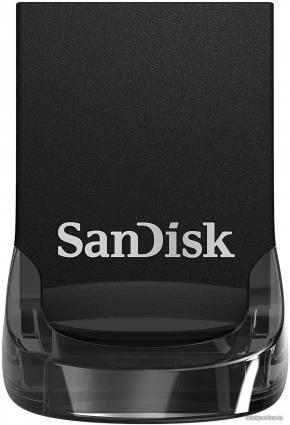 SanDisk Ultra Fit USB 3.1 64GB SDCZ430-064G-G46 - фото 1 - id-p10497321