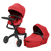 STOKKE XPLORY X STROLLER AND CARRY COT BUNDLE