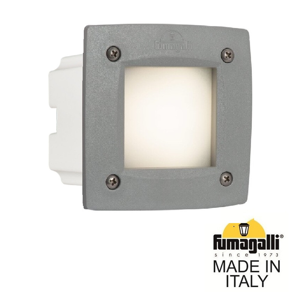 Fumagalli Светильник для подсветки лестниц встраиваемый FUMAGALLI LETI 100 Square 3C1.000.000.LYG1L - фото 1 - id-p10506509