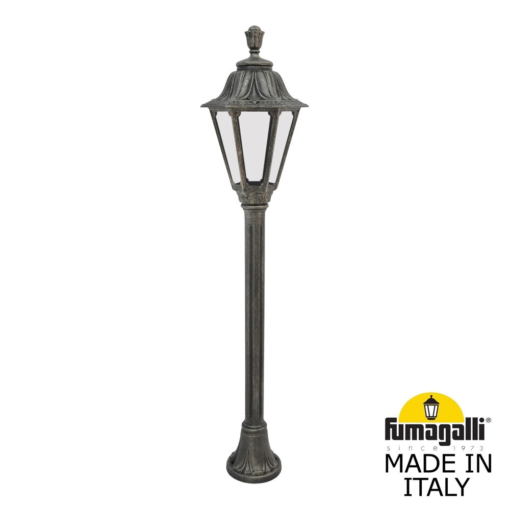 Fumagalli Садовый светильник-столбик FUMAGALLI MIZAR.R/RUT E26.151.000.BXF1R - фото 1 - id-p10507385