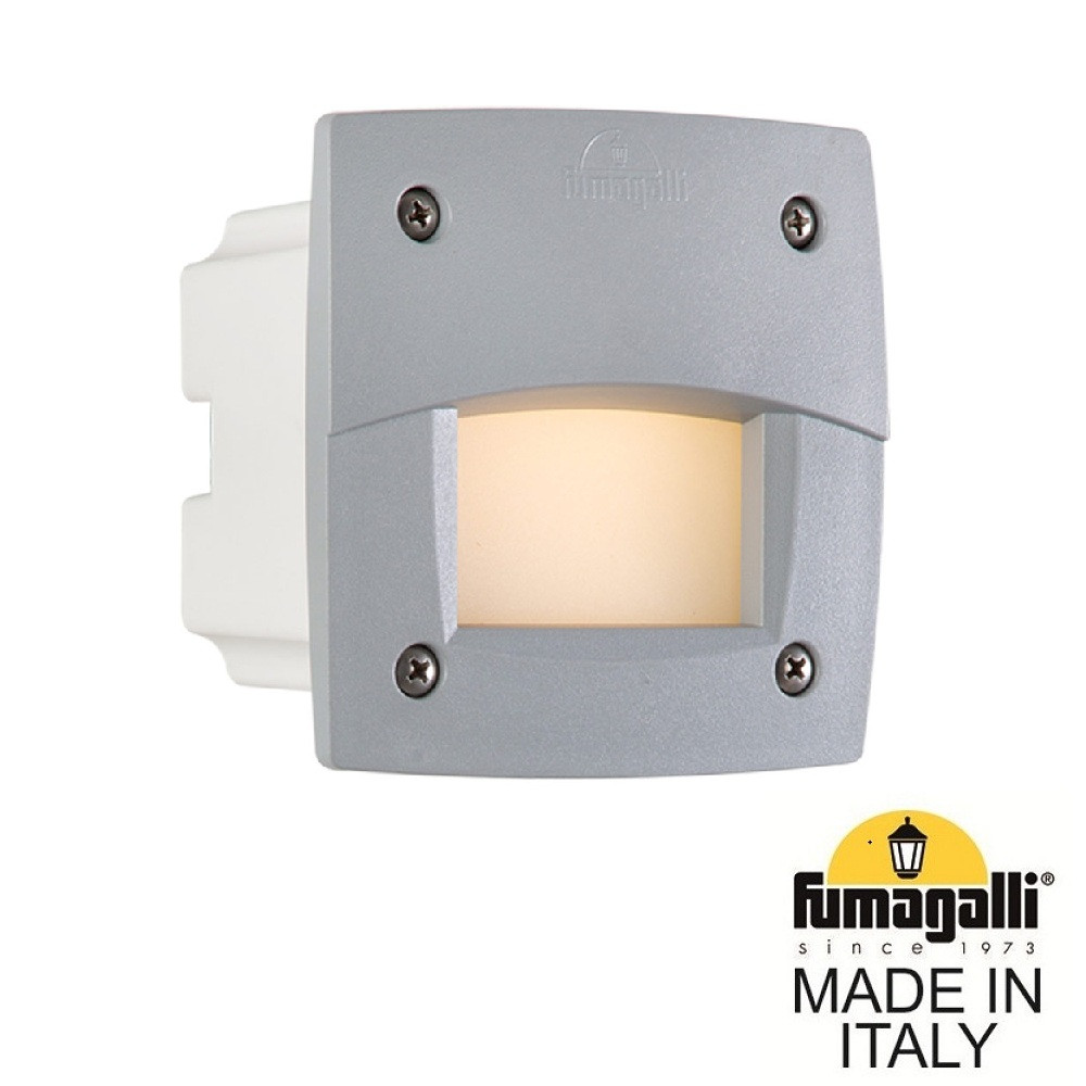 Fumagalli Светильник для подсветки лестниц встраиваемый FUMAGALLI LETI 100 Square-EL 3C3.000.000.LYG1L - фото 1 - id-p10507771