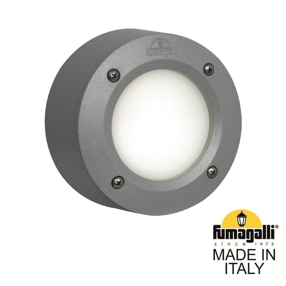 Fumagalli Светильник для подсветки лестниц накладной FUMAGALLI EXTRALETI 100 Round 2S1.000.000.LYG1L - фото 1 - id-p10507774