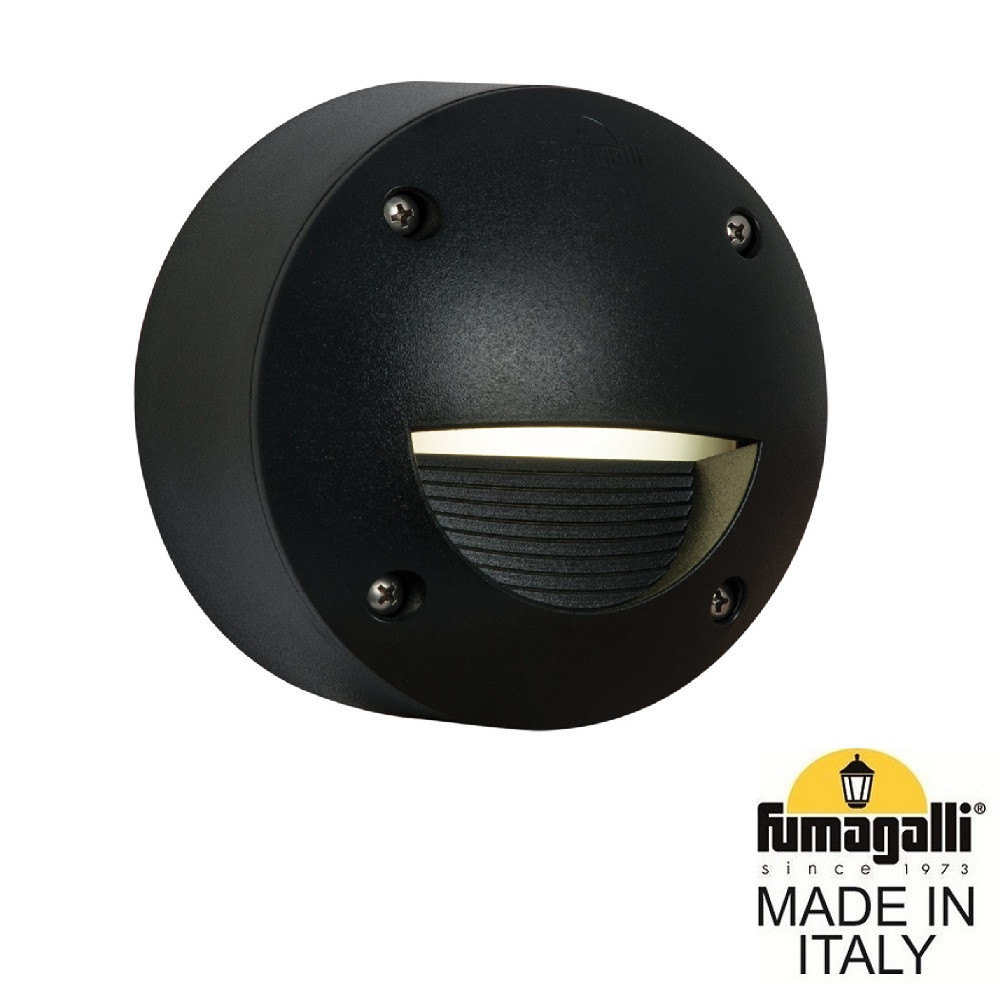 Fumagalli Светильник для подсветки лестниц накладной FUMAGALLI EXTRALETI 100 Round-ST 2S4.000.000.AYG1L - фото 1 - id-p10507778