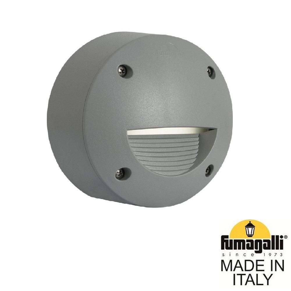 Fumagalli Светильник для подсветки лестниц накладной FUMAGALLI EXTRALETI 100 Round-ST 2S4.000.000.LYG1L - фото 1 - id-p10507779