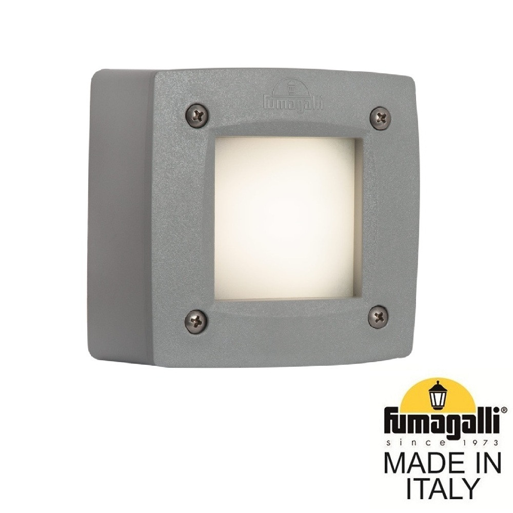 Fumagalli Светильник для подсветки лестниц накладной FUMAGALLI EXTRALETI 100 Square 3S1.000.000.LYG1L - фото 1 - id-p10507782