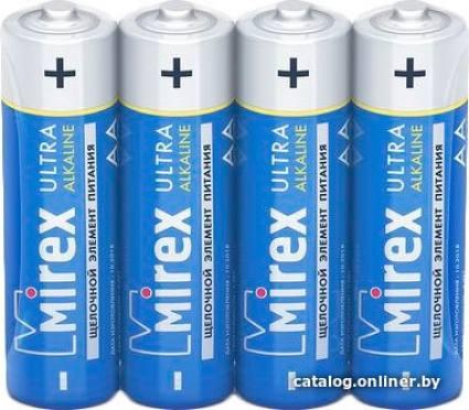 Mirex Ultra Alkaline AA 4 шт LR6-S4 - фото 1 - id-p10508426
