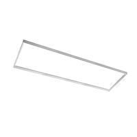 Переходная/монтажная алюминиевая рамка GTV для светодиодных панелей 60x30см, алюминиевая, белая, KING
