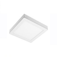 Светодиодный LED светильник GTV, 14W (EMC+), 4000K, IP40, накладной/встраиваемый, квадрат, белый, SAMBA