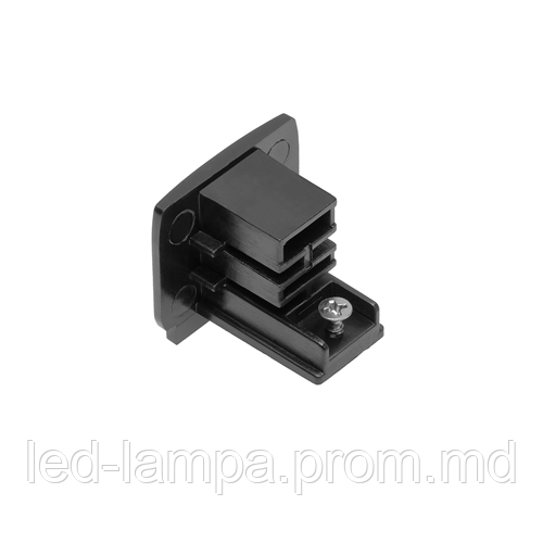 Заглушка для шинопровода GTV, чёрная - фото 1 - id-p10513514