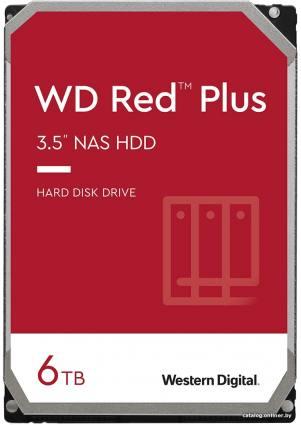 WD Red Plus 6TB WD60EFZX - фото 1 - id-p10513577