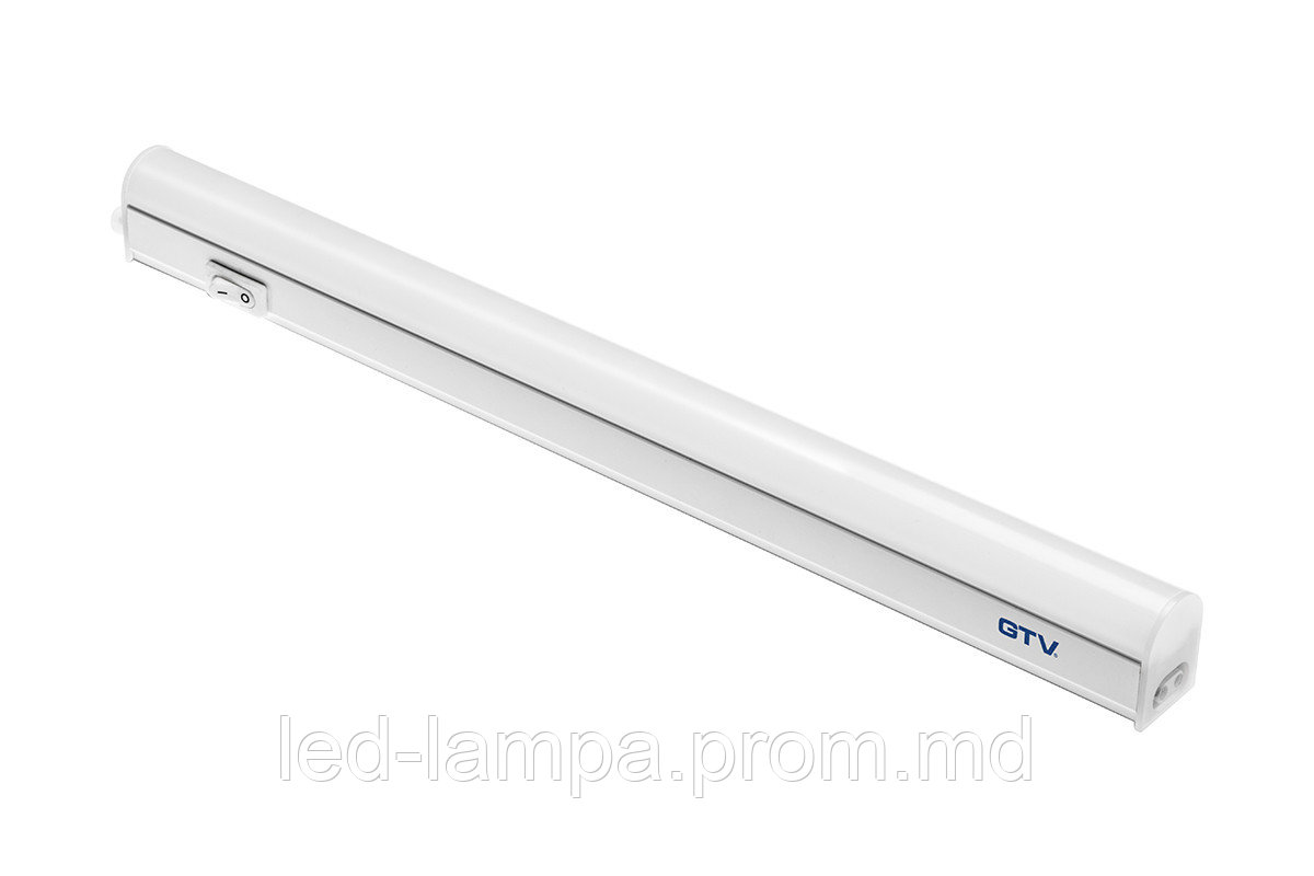 Светодиодный LED светильник GTV, 9W, 3000K, IP20, линейный, с датчиком движения, белый, OPD - фото 1 - id-p10445345