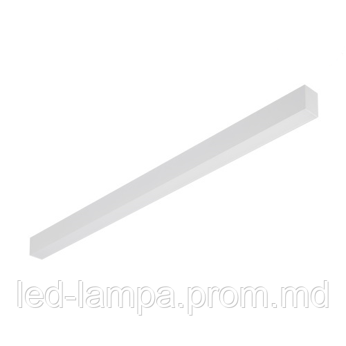 Светодиодный LED светильник GTV, 40W (EMC+), 4000К, IK08, подвесной, линейный, белый корпус, алюминий, LUNA-A - фото 1 - id-p10513710