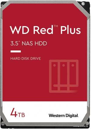 WD Red Plus 4TB WD40EFZX - фото 1 - id-p10513765