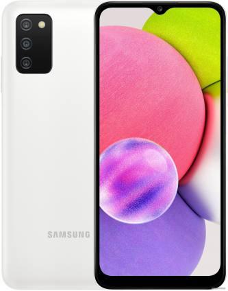 Samsung Galaxy A03s SM-A037F 3GB/32GB (белый) - фото 1 - id-p10513791