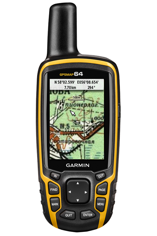 Навигатор GARMIN GPSMAP 64ST - фото 1 - id-p10513832
