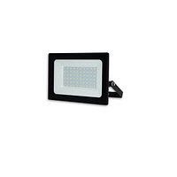 Светодиодный прожектор, master LED, 50W, 60xSMD 2835, 4000K, IP65, накладной, чёрный, Tiga
