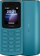 Nokia 105 4G Dual SIM (бирюзовый)