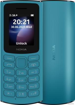 Nokia 105 4G Dual SIM (бирюзовый) - фото 1 - id-p10515780