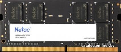 Netac Basic 4GB DDR4 SODIMM PC4-21300 NTBSD4N26SP-04 - фото 1 - id-p10517706